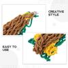 Abaodam 3-Piece Hanging Hay Rack for Small Animals view 3