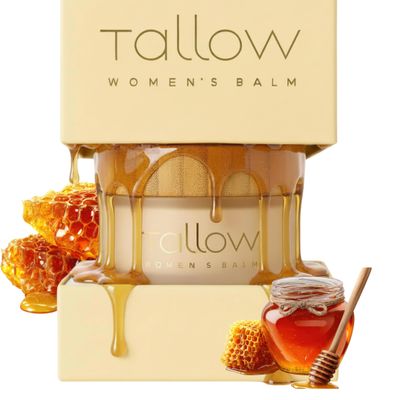 Grass-Fed Beef Tallow Balm – 100% Natural, for Dry and Damaged Skin, Stretch Marks and Scars, Bellamanti
