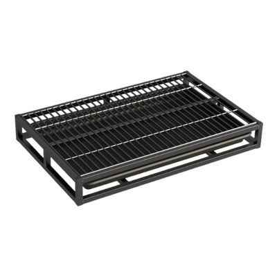 Indoor Dog Potty with Mesh Grate, Washable Tray and Drawer, Black, L
