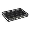 Indoor Dog Potty with Mesh Grate, Washable Tray and Drawer, Black, L view 2