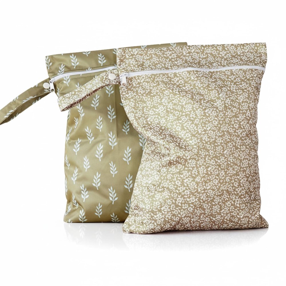 QUXVUIS Stylish Waterproof Wet/Dry Bags for Diaper Bags, Strollers, Toiletries, and Cloth Diapers, ZP015 06