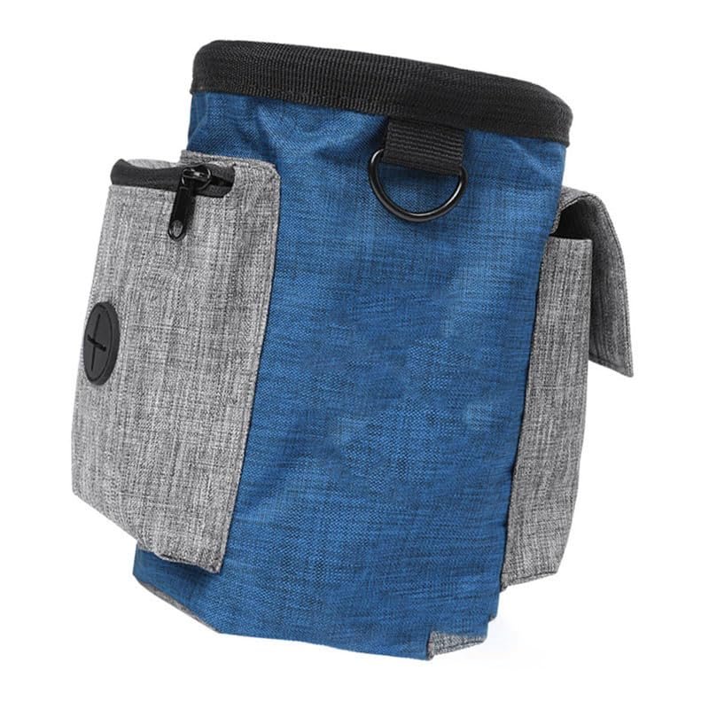 Naroote Dog Treat Training Waist Bag, Large Capacity, Blue