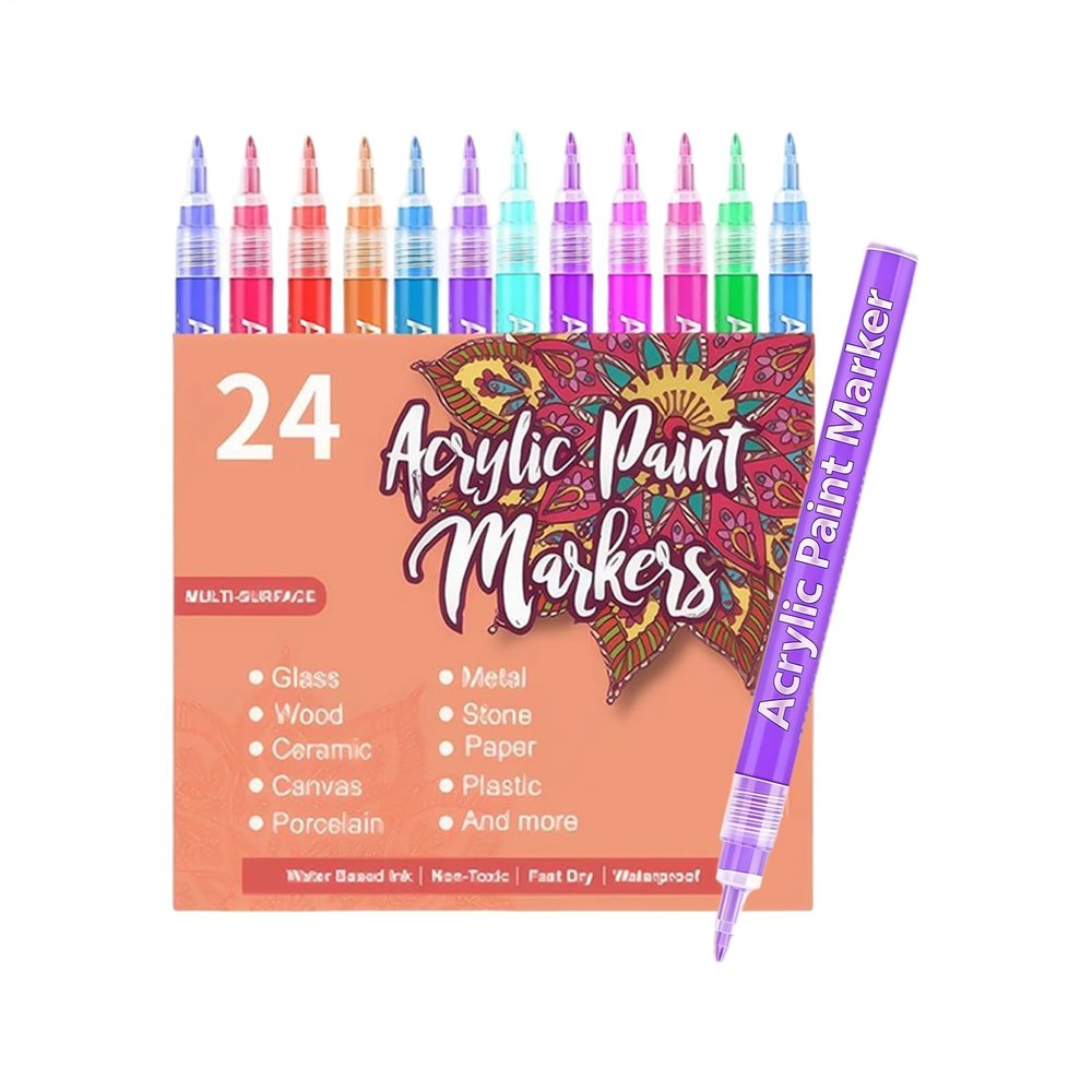 Long-Lasting, Quick-Drying Nail Art Pens with Fine Tips