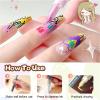 Long-Lasting, Quick-Drying Nail Art Pens with Fine Tips view 3