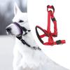 EIMSOAH Adjustable Dog Head Harness with Breathable Nylon for Bite Control, Pressure Relief and Muzzle Use (L, 47 x 38 x 27 cm) view 2