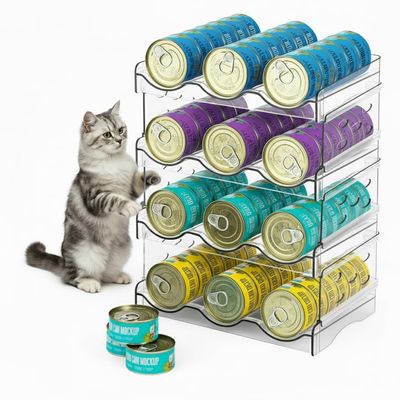 SereneJoy Cat Food Can Organizer