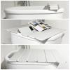 Foldable PVC Bathtub Cover, Dustproof Bathtub Tray for Standard Bathtubs, 0.6 cm Thick, 70 x 115 cm view 2