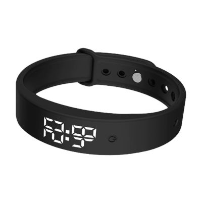 Daily Organization Timer Bracelet with Vibration Alarm, ABS Silicone