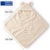 Cozy Bouclé Baby Car Seat Wrap Blanket, Teddy, Winter, 90 x 90 cm view 2