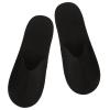 SAFIGLE Felt Guest Slippers, 1 Pair, Black, Non-Slip view 1