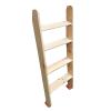 GHFXSCV Solid Wood Bunk Bed Ladder with Rubber Pads view 1