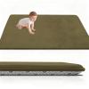 2 cm Thick Baby Play Mat, 80 x 150 cm, Non-Slip Coral Velvet Rug view 1