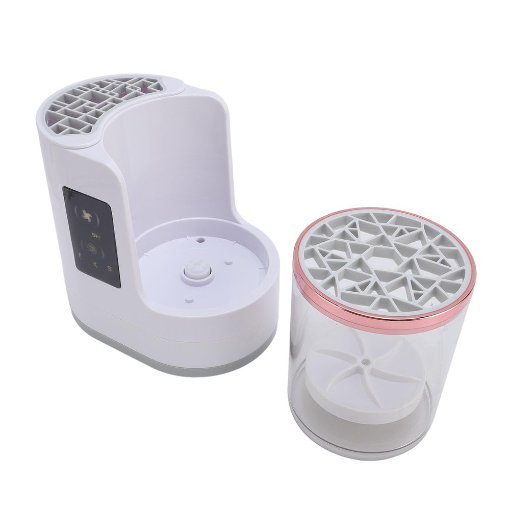 KUIDAMOS 3-in-1 Electric Makeup Brush Cleaner Set