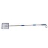 KUIDAMOS Metal Cat Litter Scoop with Long Handle, Adjustable Telescopic Chicken Manure Scoop, Stainless Steel, Blue view 1