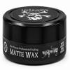 BARBERTIME Aqua Matte Wax | Matte Finish & Strong Hold | Fresh, Light Scent | Water-Based Hair Wax for Men | No Shine, No Stickiness (Windward, 150 ml) view 1
