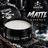 BARBERTIME Aqua Matte Wax | Matte Finish & Strong Hold | Fresh, Light Scent | Water-Based Hair Wax for Men | No Shine, No Stickiness (Windward, 150 ml) view 3