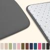 Stqyeiw 2 cm Thick Baby Crawling Mat 60 x 180 cm, Foam-Filled Nursery Rug, Play Mat, Crawling Blanket, Non-Slip Backing, Short Pile, Easy Care, Dark Gray view 3