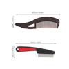 TOYANDONA 3-Piece Stainless Steel and Plastic Pet Comb Set for Dogs and Cats view 2