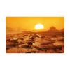 MZPOZB Juwel Aquarium Background Sticker Yellow Desert view 1