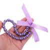 Homoyoyo Adjustable Pet Necklace with Pearls and Bow for Cats and Dogs view 4