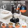 Electric Glass Washer, High-Efficiency Commercial Glassware Cleaner, 1,200 Cups/Hour, 5 Brush Heads view 3