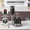 Electric Glass Washer, High-Efficiency Commercial Glassware Cleaner, 1,200 Cups/Hour, 5 Brush Heads view 4
