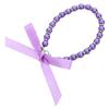 VICASKY Pearl Dog Collar with Glitter Bow view 1