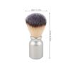 Men's Aluminum Alloy Shaving Brush with Nylon Bristles view 2
