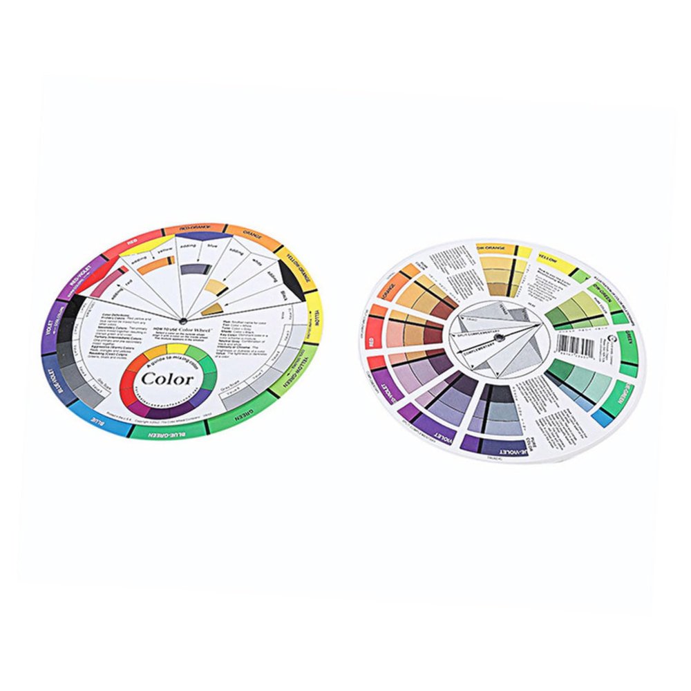 VILLFUL Double-Sided Color Wheel for Makeup, 2 Pieces