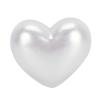 Nail Art Heart Imitation Pearls, DIY Craft Accessories, 10 pcs, 12 x 10 mm (XZ-45) view 2