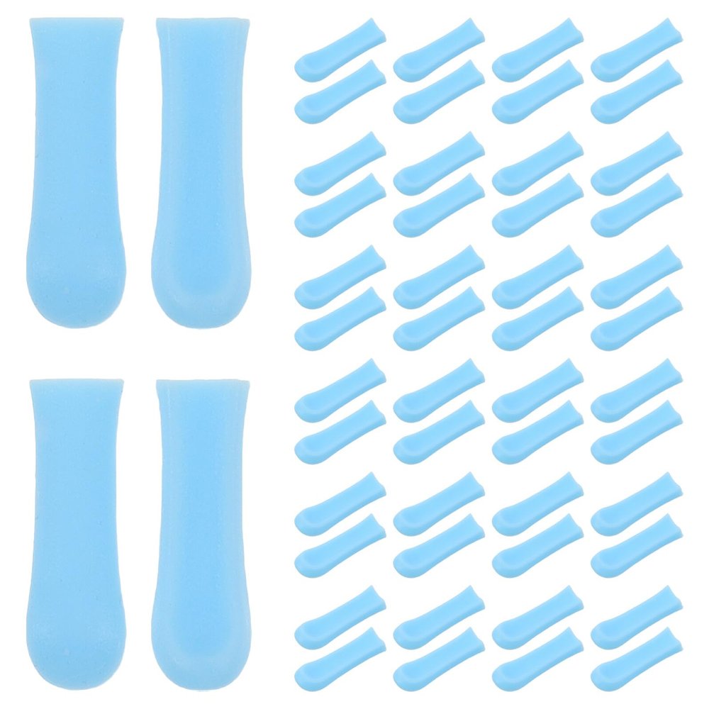 PACKOVE 80 Silicone Ear Spoon Replacement Tips