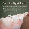 EcoYou Biodegradable Floss Picks, 50 Count (1 Pack) | Mint Flavor, Candelilla Wax | PFAS-Free | Sustainable and Reusable | Vegan and Cruelty-Free | Eco Floss Picks view 4