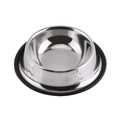 Stainless Steel Pet Bowl - Durable Non-Slip Dog Cat Feeder