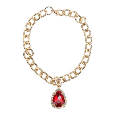 Adjustable Pet Necklace with Stones