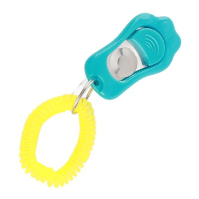Adjustable 3-Gear Clicker for Pet Training (Sky Blue)