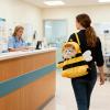 Bee-Shaped Warming Plush Dog Carrier Sling view 2
