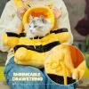 Bee-Shaped Warming Plush Dog Carrier Sling view 4