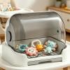 Covered Baby Bottle Drying Rack and Storage Box view 2