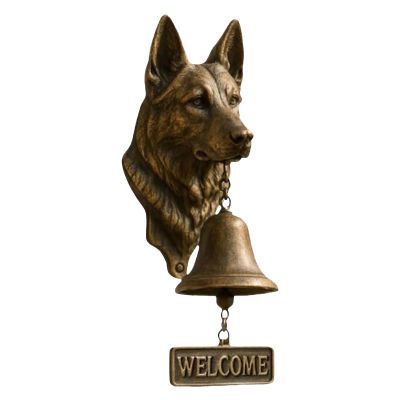 Decorative Dog Doorbell with Dog Design
