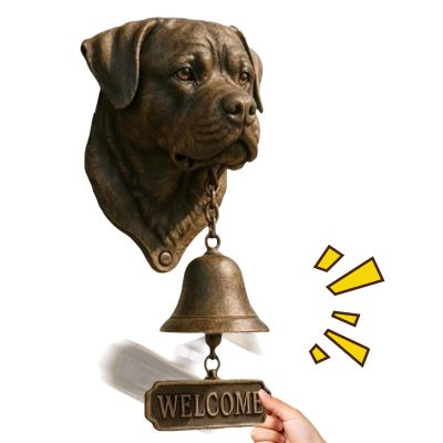 Funny Dog Doorbells, Rustic Vintage Wall-Mounted Decor