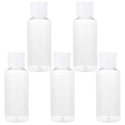 LIFKOME 25-Pack 50 mL Plastic Travel Bottles for Shampoo and Lotion, Lightweight, Assorted Colors
