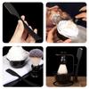 BAZEITFLOW Men's Manual Shaving Set with Brush, Bowl and Stand view 2