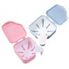 Travel Plastic Denture Case with Cleaning Container view 1