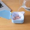 Travel Plastic Denture Case with Cleaning Container view 3
