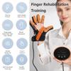 HWYYLXS Rehabilitation Robotic Glove for Stroke Patients, Rechargeable Finger Training Device for Hemiplegia After Stroke, Finger Strength Training Device, Orange, Right-XL view 2