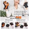 HWYYLXS Rehabilitation Robotic Glove for Stroke Patients, Rechargeable Finger Training Device for Hemiplegia After Stroke, Finger Strength Training Device, Orange, Right-XL view 4