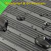 Insulating Safety Mat for Electrical Installations, 6 kV Rubber Mat, Black, 1.2 × 8 m view 4