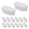 PLAFOPE 30 Silicone Toothbrush Heads view 1