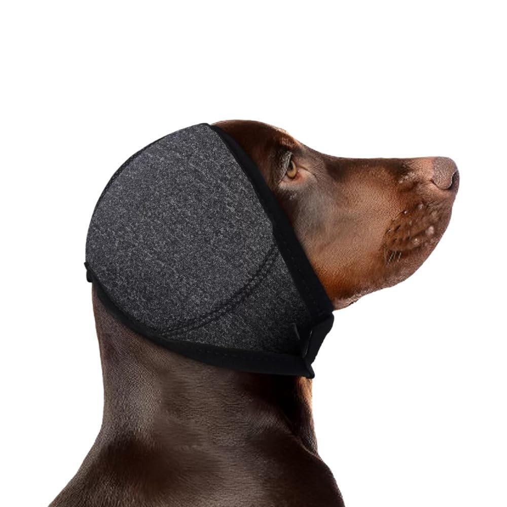 bergxperten SilentWuff - Adjustable Elastic Dog Ear Protection