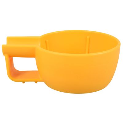 TOPPERFUN Yellow Shaving Bowl, Small, PP, Large Capacity